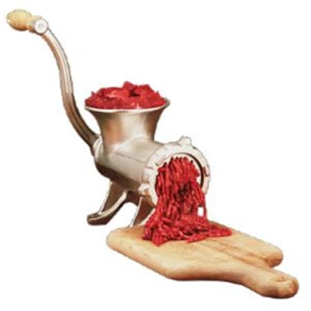 Sharptools Deluxe H/D Manual Tinned Meat Grinder CLAMP ON w/ Deluxe Accs Kit #10 SH2688445